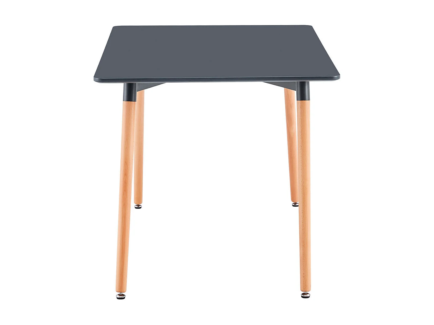 Mesa de comedor Nordika rectangular gris 74,5x120x80 cm Adec