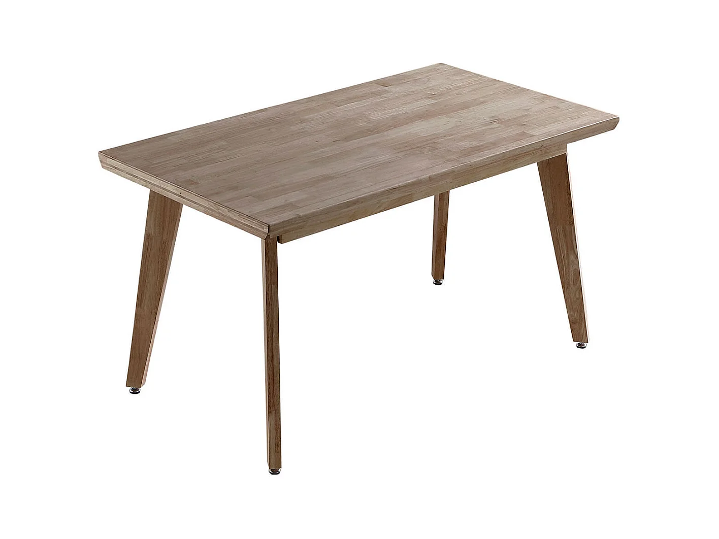Mesa de comedor Génova fija roble Honey 76x150x90 cm Adec
