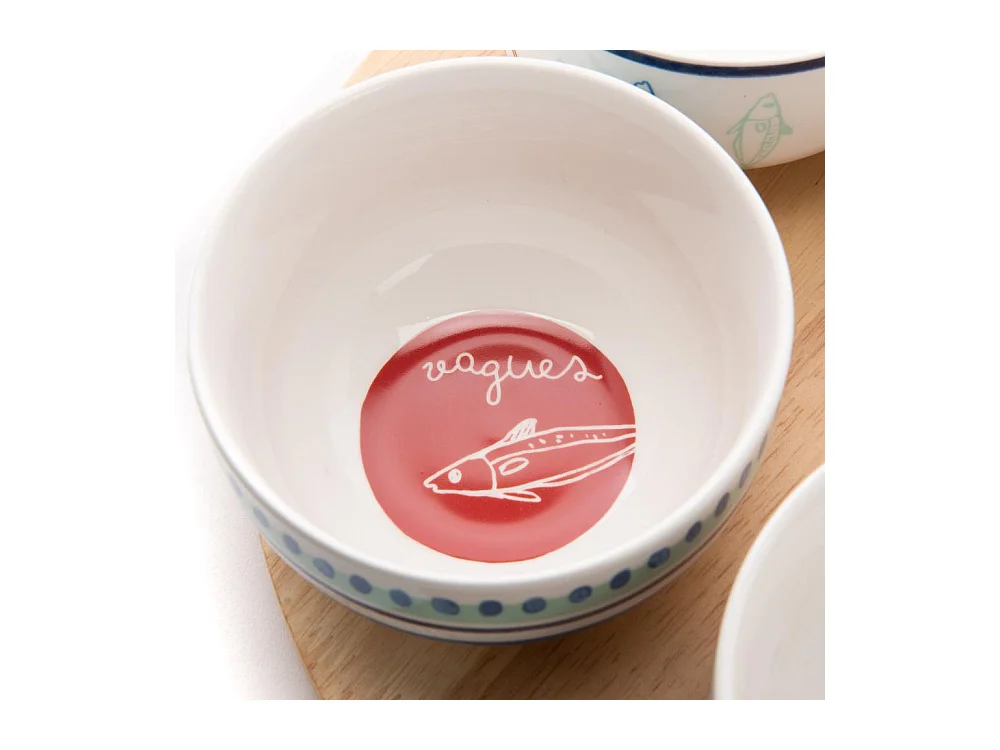 Service apéritif 5 pièces Ariel