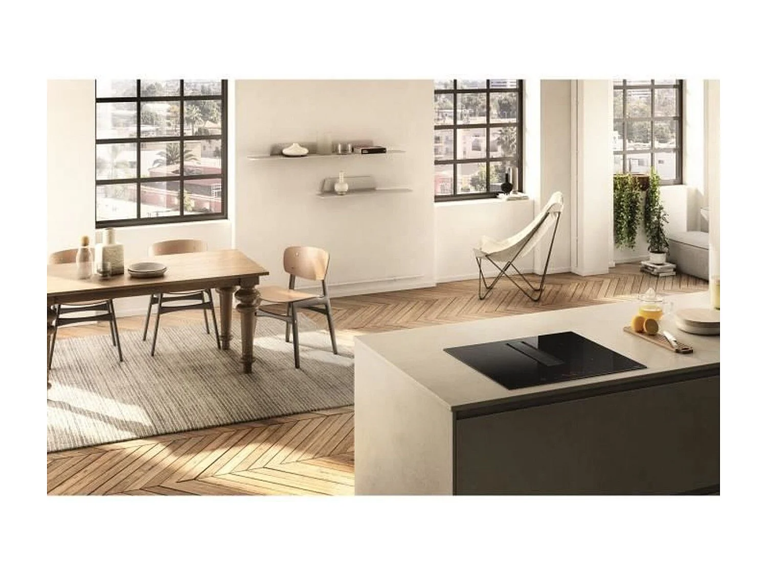 Plaque aspirante - Extraction ou recyclage - NIKOLATESLA ALPHA B BL/A/6 ELICA - PRF0196211