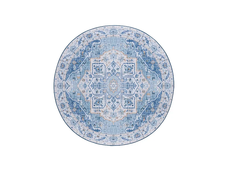 Tapis Bleu 183 X 183 cm - Ximena