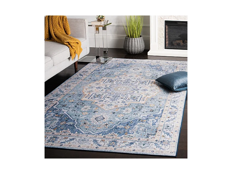 Tapis Bleu 122 X 183 cm - Ximena