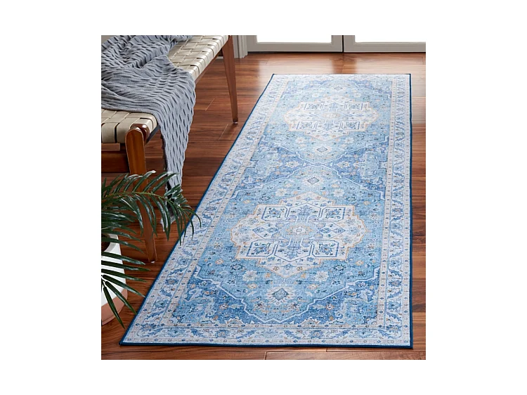 Tapis Bleu 76 X 183 cm - Ximena