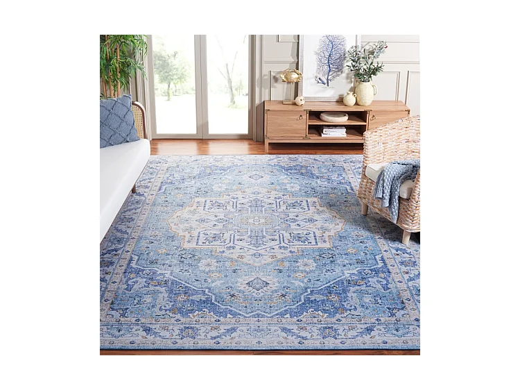 Tapis Bleu 244 X 305 cm - Ximena