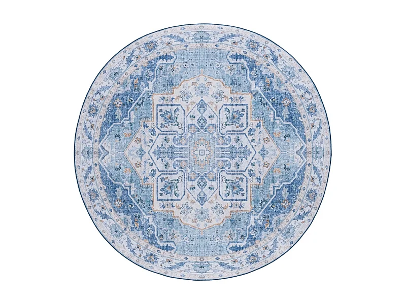 Tapis Bleu 122 X 122 cm - Ximena
