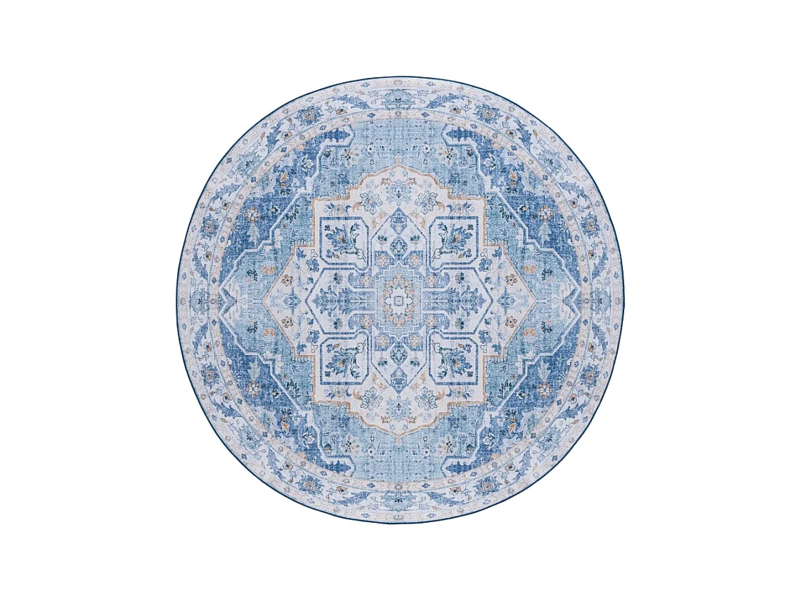 Tapis Bleu 122 X 122 cm - Ximena