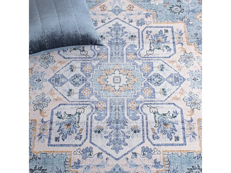 Tapis Bleu 122 X 122 cm - Ximena