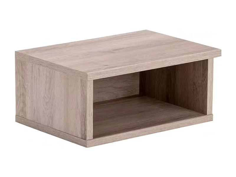 Chevet suspendu avec finition chêne - IMPERIO 7547