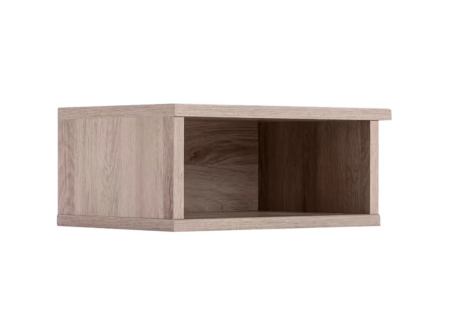 Chevet suspendu avec finition chêne - IMPERIO 7547