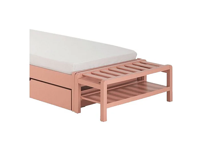 Bout de lit enfant longueur 96 cm rose - LEGO 7369