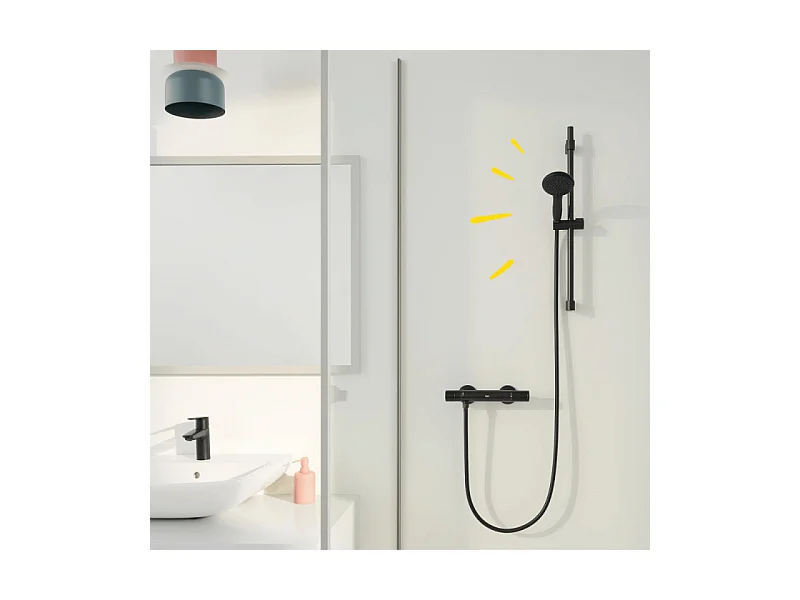 Douchette 2 jets GROHE Vitalio Start 110 Noir