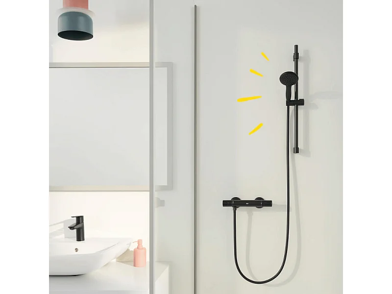 Douchette 2 jets GROHE Vitalio Start 110 Noir