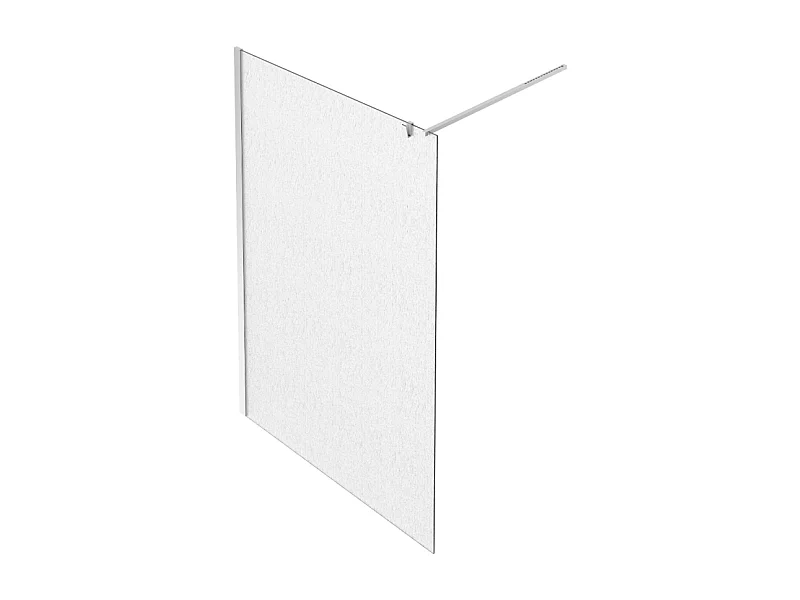 Paroi de douche JACOB DELAFON Contra textile 120cm + kit profilé Chromé