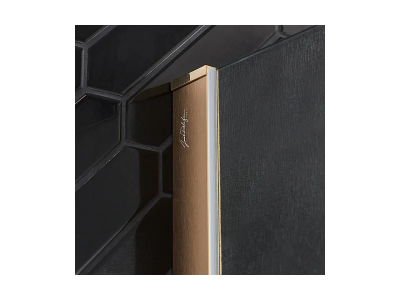 Paroi de douche JACOB DELAFON Contra textile 120cm + kit profilé Laiton brossé