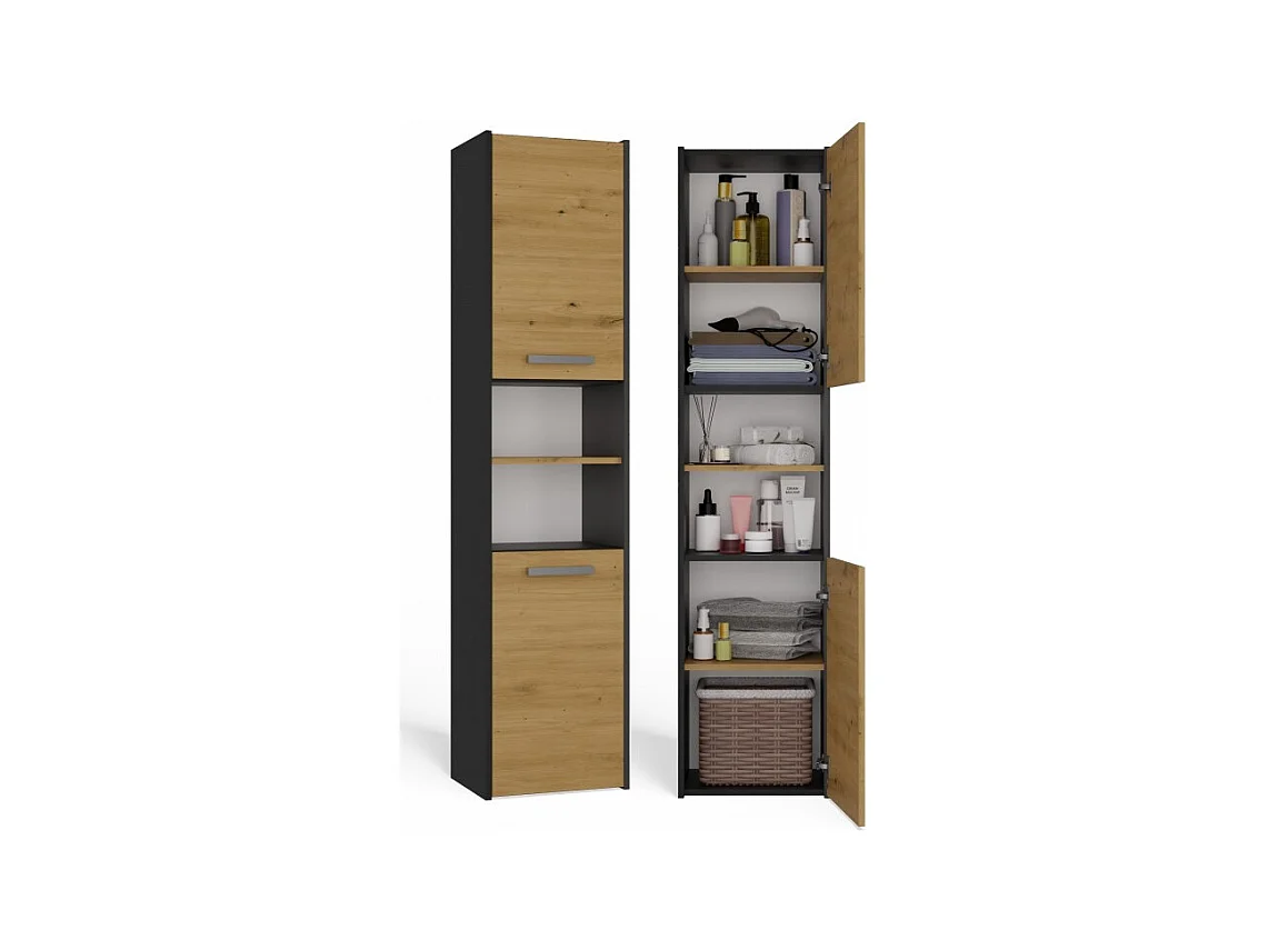 Barre de douche Sara S40 ANTHRACITE ARTISAN