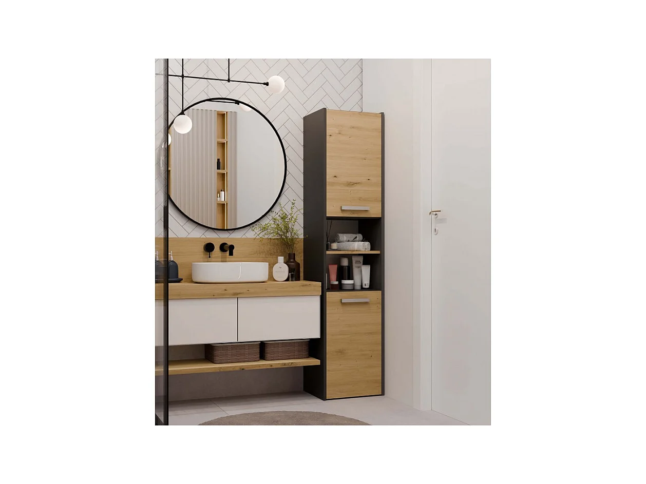 Barre de douche Sara S40 ANTHRACITE ARTISAN