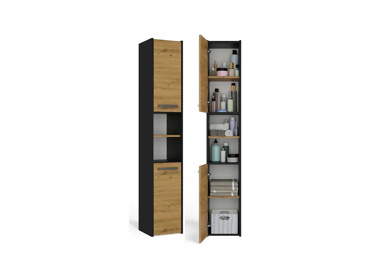 Słupek łazienkowy Sara S30 ANTRACYT ARTISAN