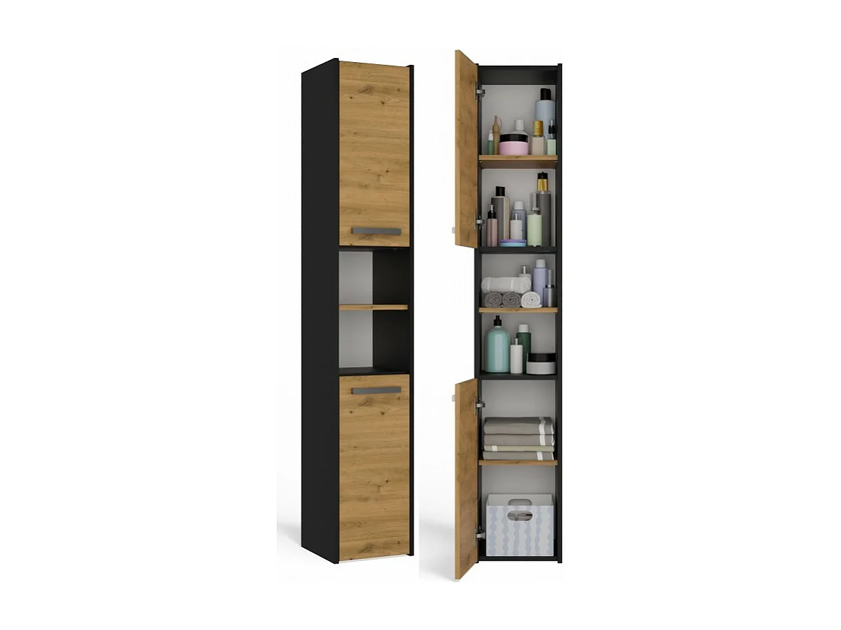 Słupek łazienkowy Sara S30 ANTRACYT ARTISAN