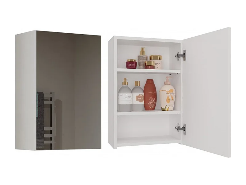 Słupek łazienkowy Pola 1DL BIAŁY