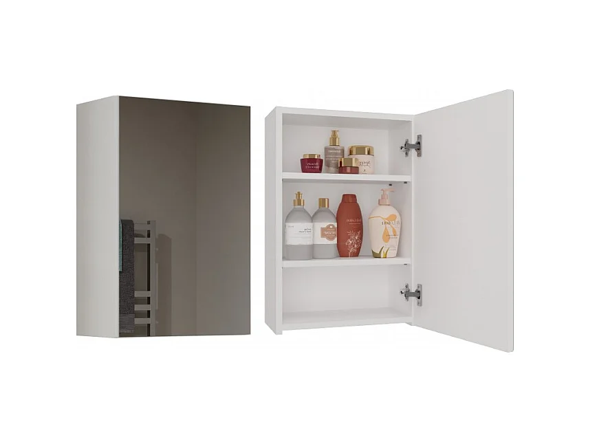 Słupek łazienkowy Pola 1DL BIAŁY