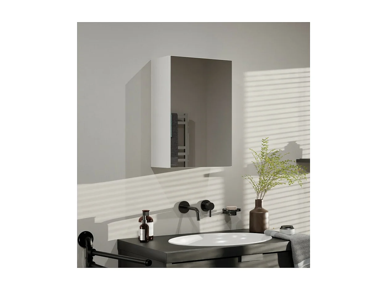 Słupek łazienkowy Pola 1DL BIAŁY