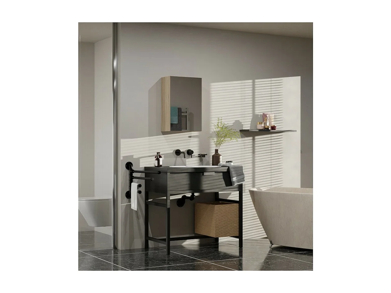 Badkamer wastafel Pola 1DL SONOMA