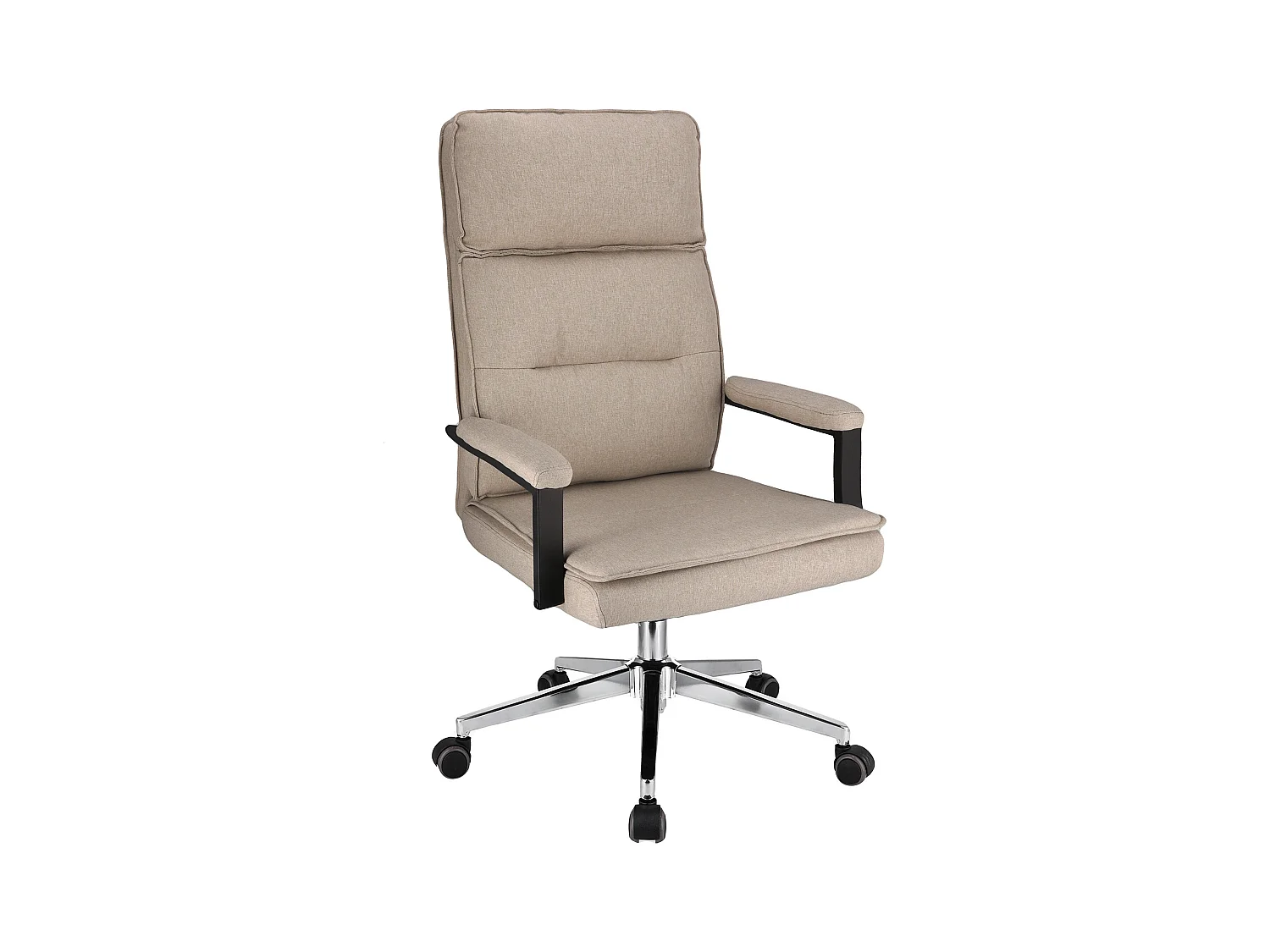 Fauteuil de bureau SEGO tissu beige
