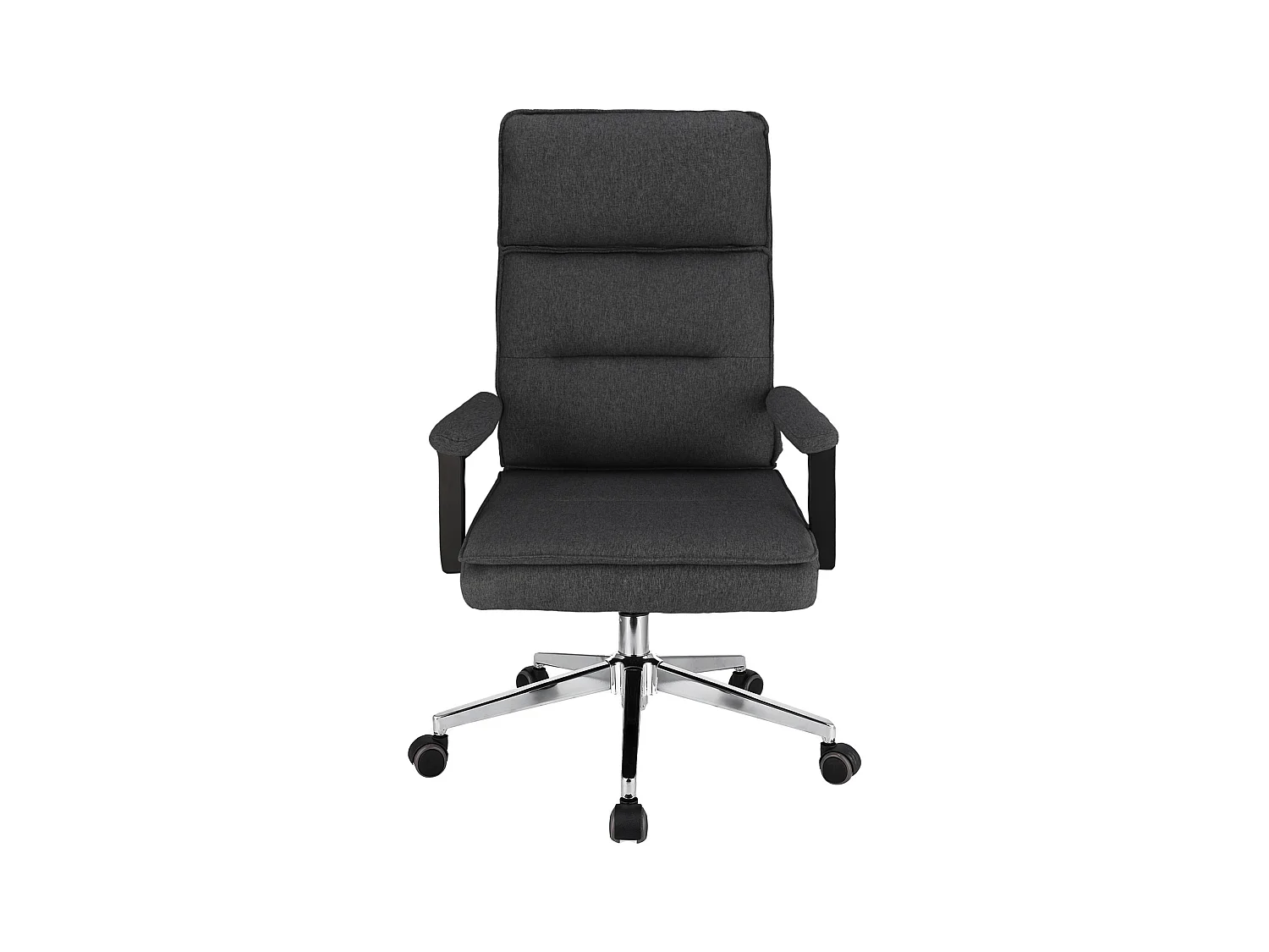Fauteuil de bureau SEGO tissu gris foncé