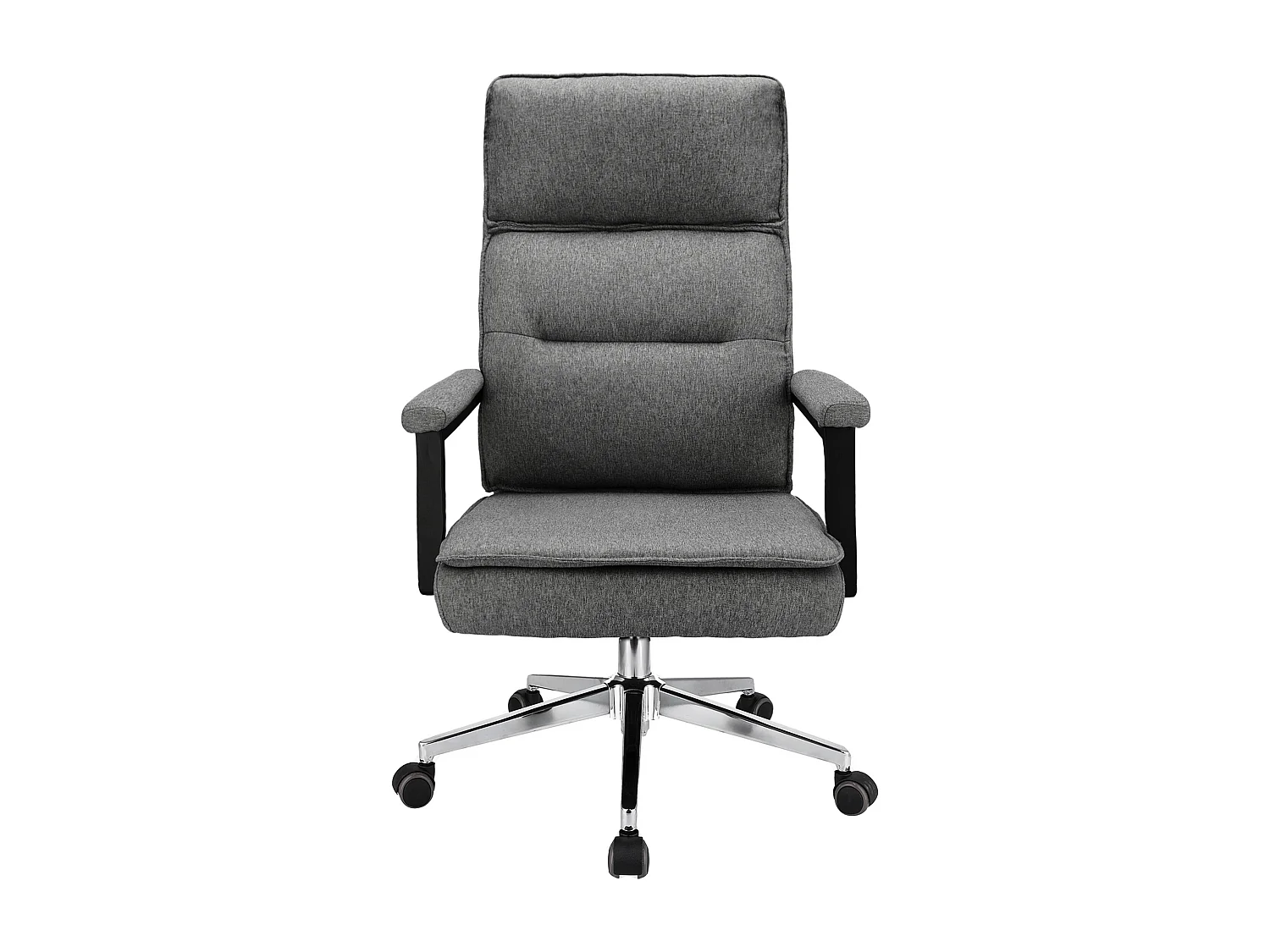 Fauteuil de bureau SEGO tissu gris clair