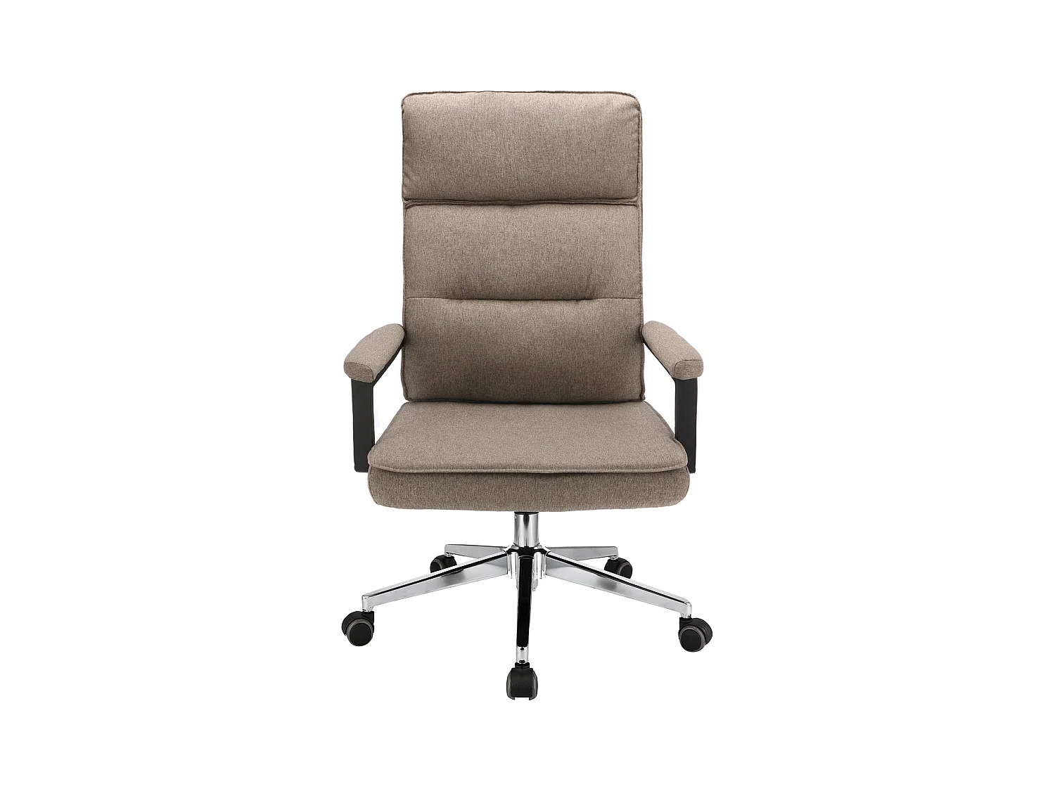 Fauteuil de bureau SEGO tissu brun