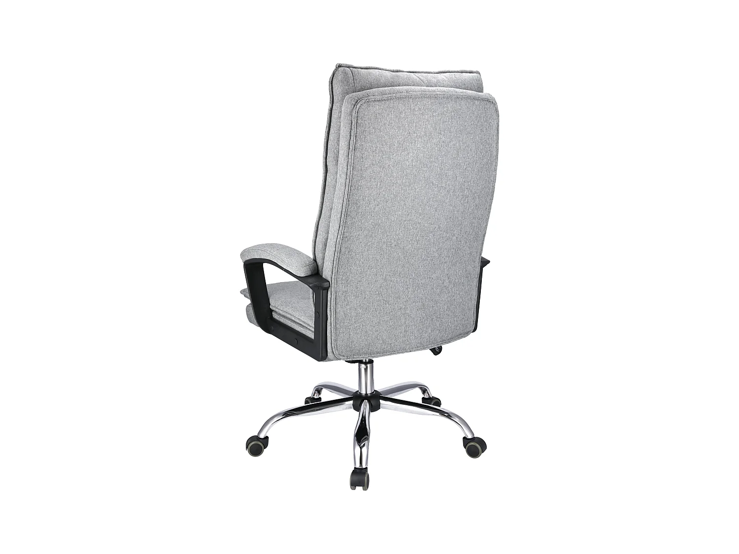 Fauteuil de bureau ESPO tissu gris clair