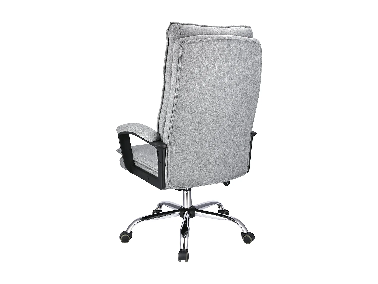 Fauteuil de bureau ESPO tissu gris clair