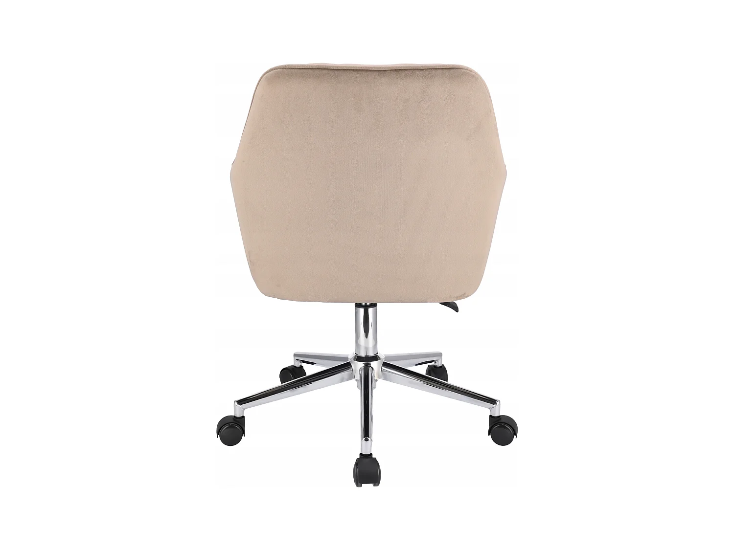 Fauteuil NAPOLI en beige avec pieds en argent