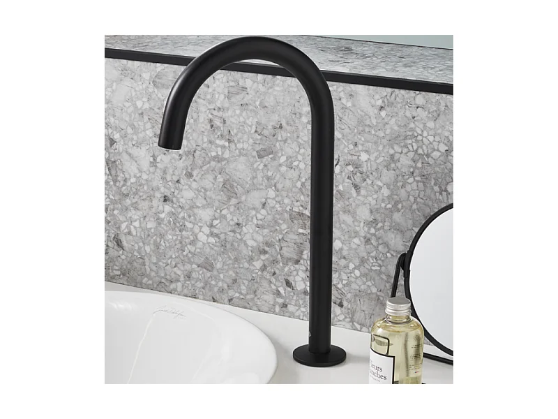 Mitigeur lavabo 2 trous XL JACOB DELAFON Grands Boulevards Noir mat