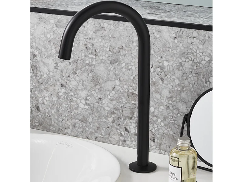 Mitigeur lavabo 2 trous XL JACOB DELAFON Grands Boulevards Noir mat