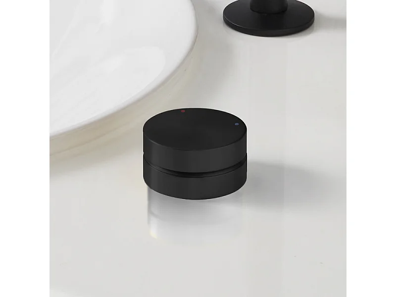 Mitigeur lavabo 2 trous XL JACOB DELAFON Grands Boulevards Noir mat