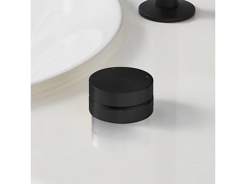 Mitigeur lavabo 2 trous XL JACOB DELAFON Grands Boulevards Noir mat