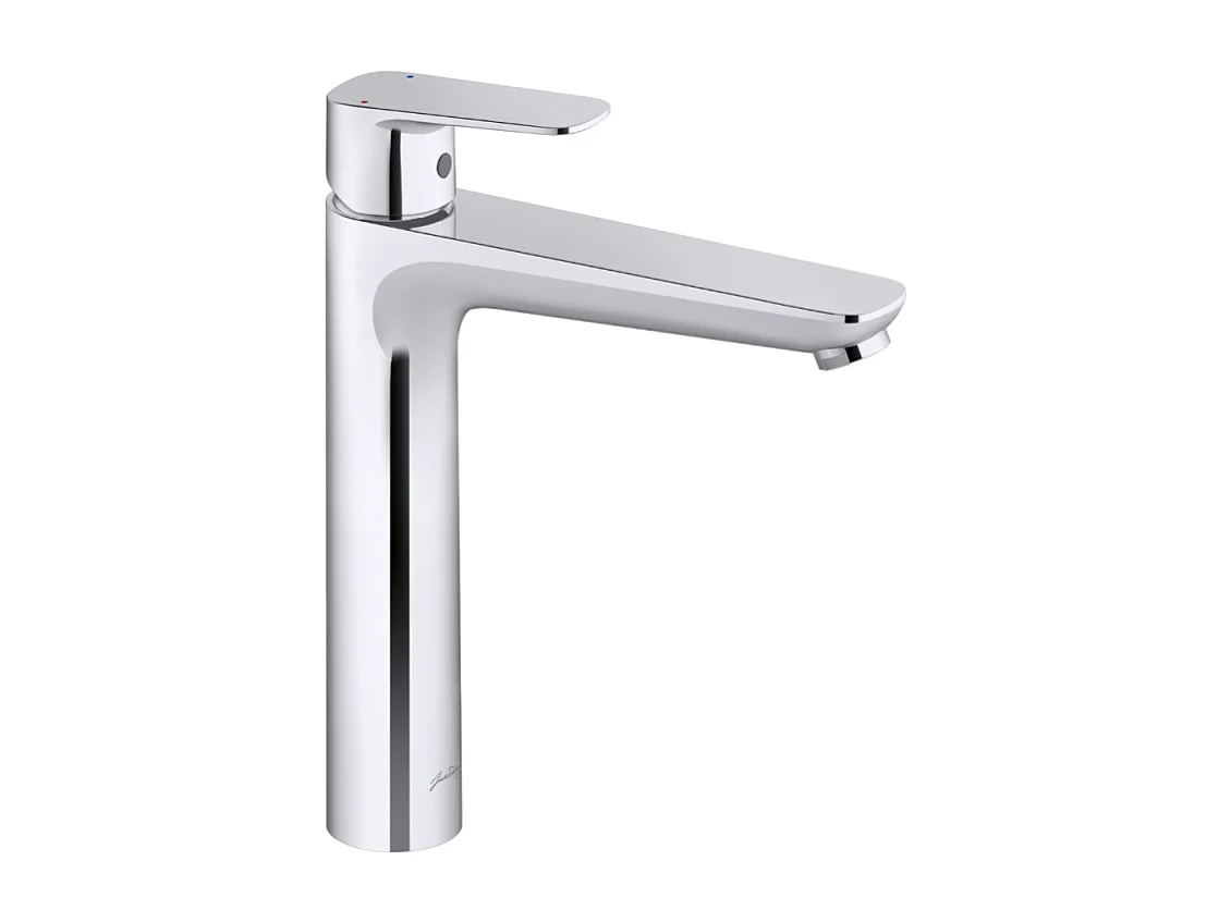 Mitigeur lavabo L JACOB DELAFON July+ sans vidage Chromé