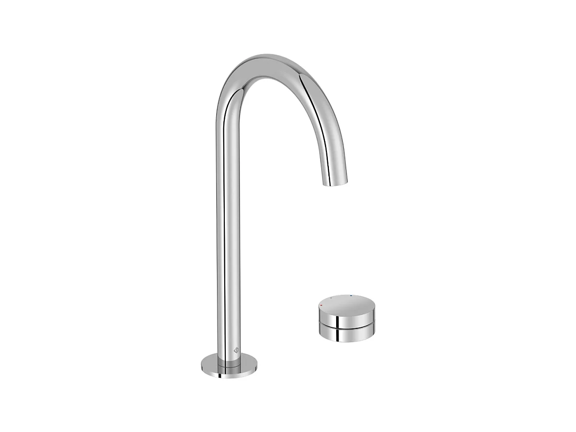 Mitigeur lavabo 2 trous XL JACOB DELAFON Grands Boulevards Chromé