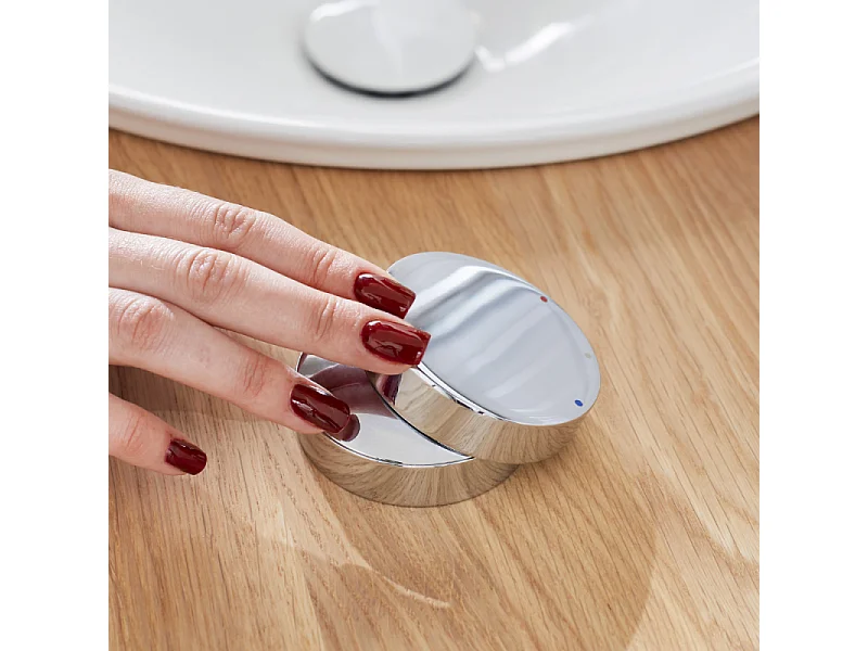 Mitigeur lavabo 2 trous XL JACOB DELAFON Grands Boulevards Chromé