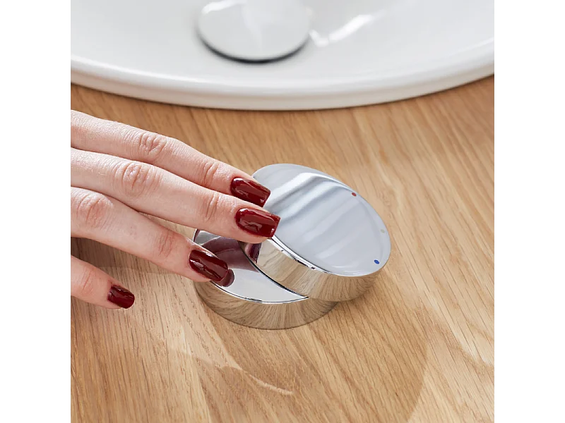 Mitigeur lavabo 2 trous XL JACOB DELAFON Grands Boulevards Chromé