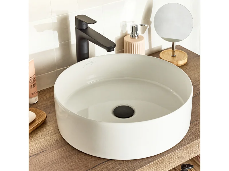 Mitigeur lavabo L JACOB DELAFON July+ sans vidage Noir mat