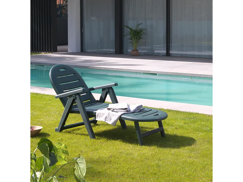 Bain de soleil vert CAIMAN