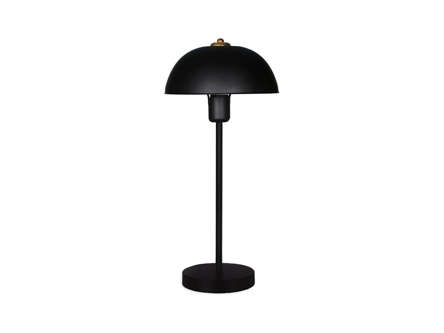 Lampe de table champignon vert 35cm AGATHA