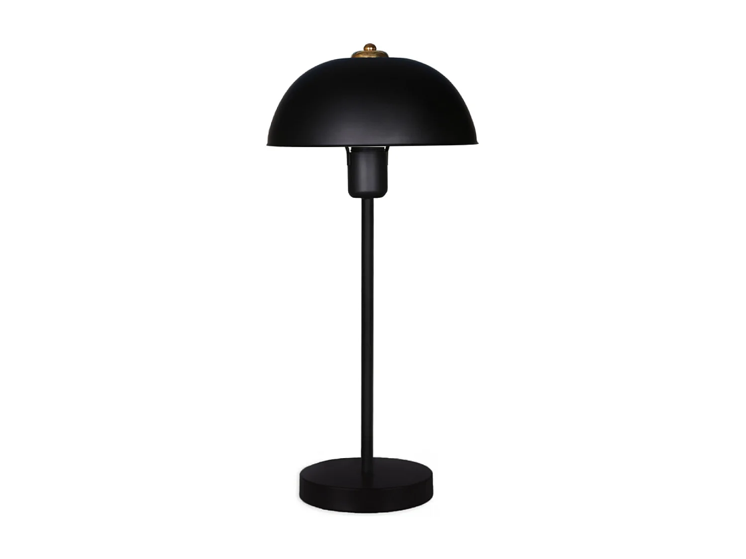 Lampe de table champignon vert 35cm AGATHA