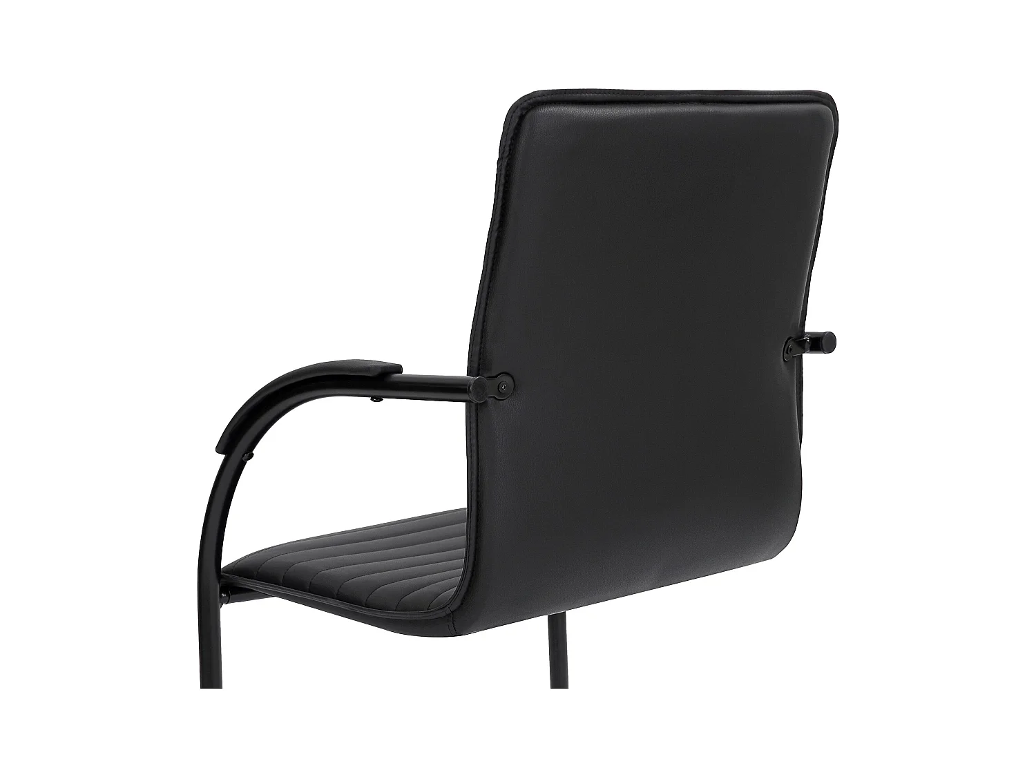 Chaise visiteur Tira revêtement en similicuir