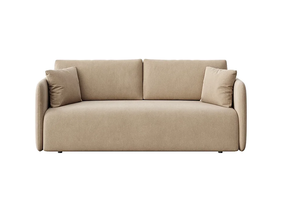 Rodier Canapé 3 places convertible Chaum camel