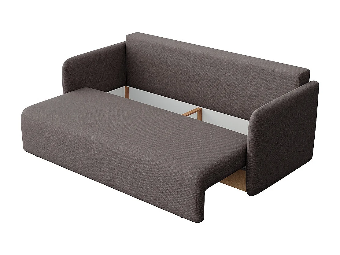 Rodier Canapé 3 places convertible Chaum gris cendré