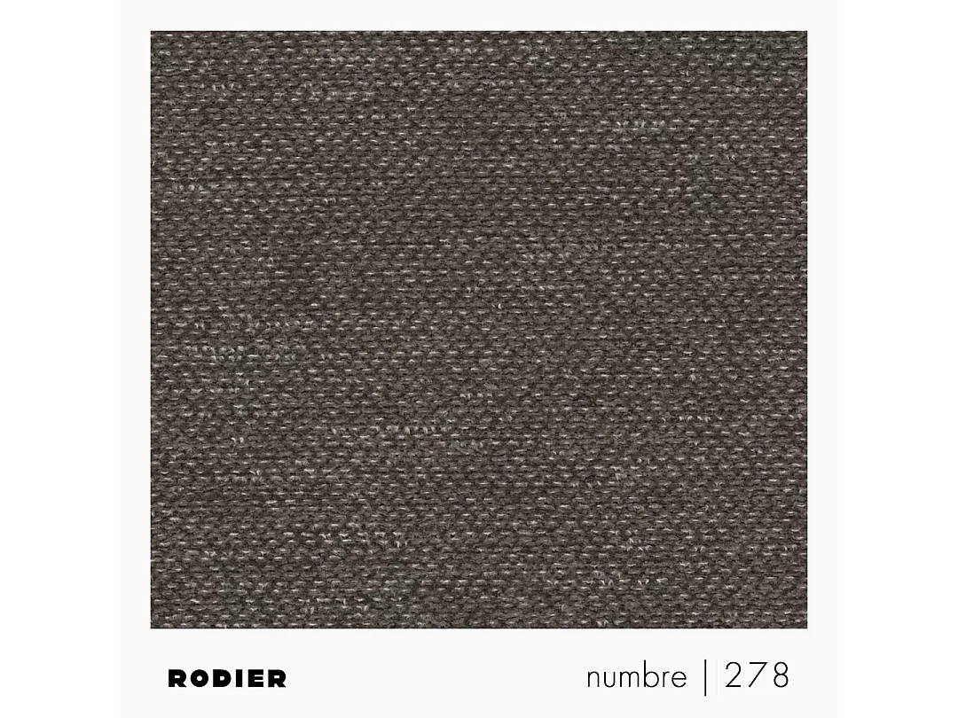 Rodier Canapé 3 places convertible Chaum gris cendré