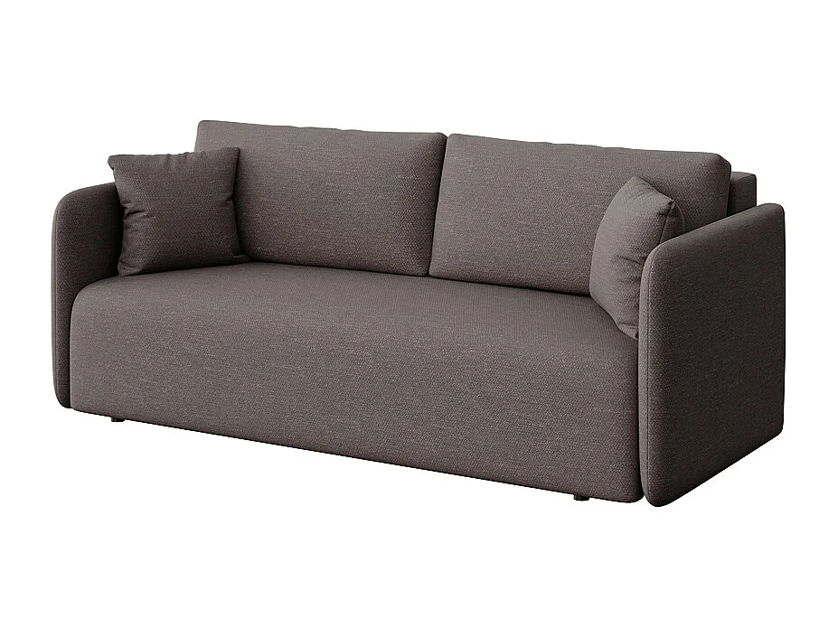 Rodier Canapé 3 places convertible Chaum gris cendré